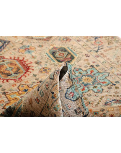 Tappeto Tribal Pakistan marrone grigio 169x235