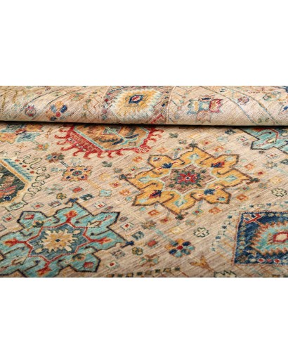 Tappeto Tribal Pakistan marrone grigio 169x235