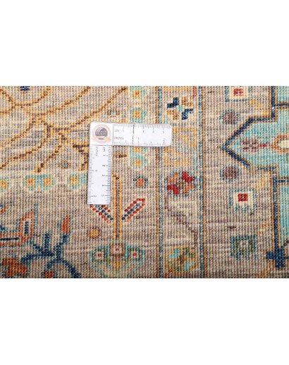 Tappeto Tribal Pakistan marrone grigio 169x235