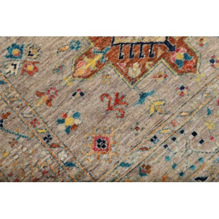 Tappeto Tribal Pakistan bianco 95x152
