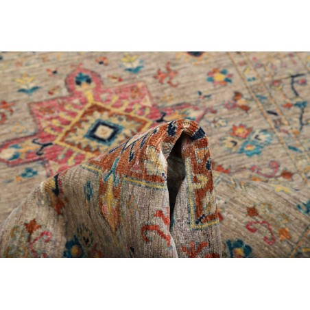 Tappeto Tribal Pakistan bianco 95x152