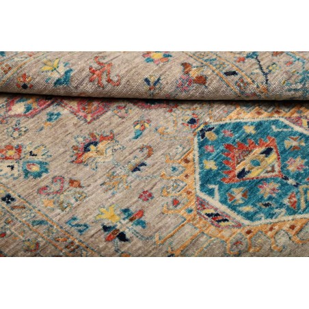 Tappeto Tribal Pakistan bianco 95x152