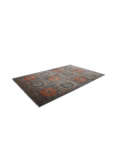 Tappeto Mamlouk Pakistan azzurro 202x302