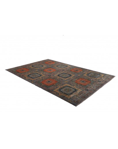 Tappeto Mamlouk Pakistan azzurro 202x302
