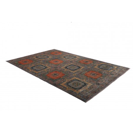 Tappeto Mamlouk Pakistan azzurro 202x302
