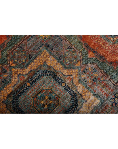 Tappeto Mamlouk Pakistan azzurro 202x302