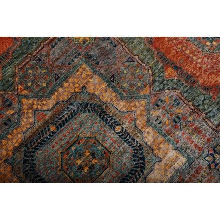 Tappeto Mamlouk Pakistan azzurro 202x302