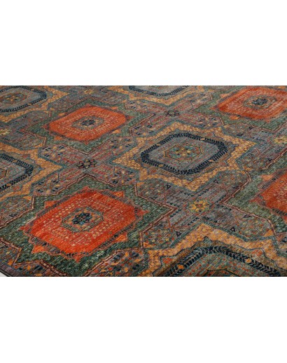 Tappeto Mamlouk Pakistan azzurro 202x302