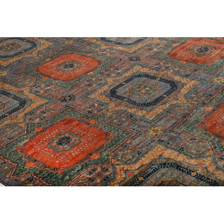 Tappeto Mamlouk Pakistan azzurro 202x302