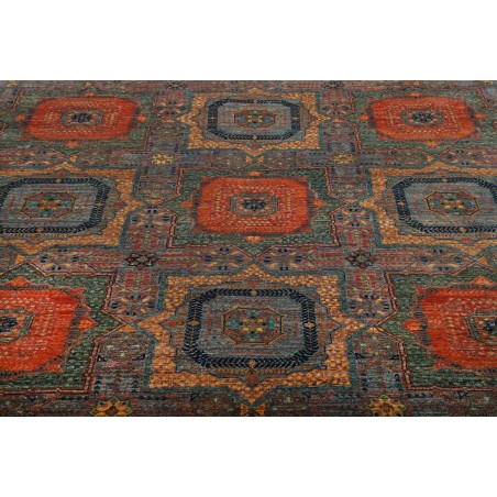 Tappeto Mamlouk Pakistan azzurro 202x302