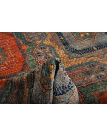 Tappeto Mamlouk Pakistan azzurro 202x302