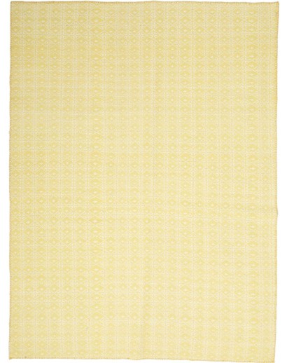 Tappeto Kilim Plain Persia giallo bianco 151x202