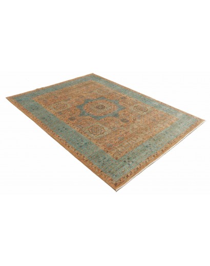 Tappeto Mamlouk Pakistan bianco grigio 172x235