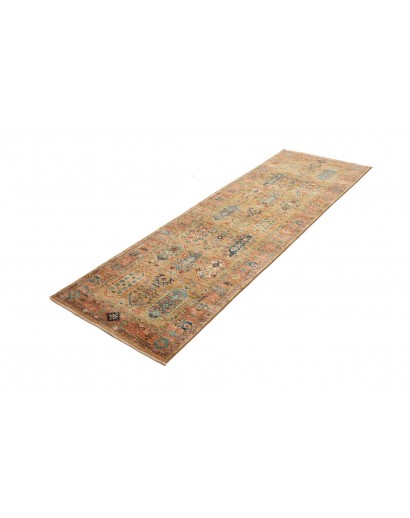 Tappeto Tribal Pakistan arancione 80x260