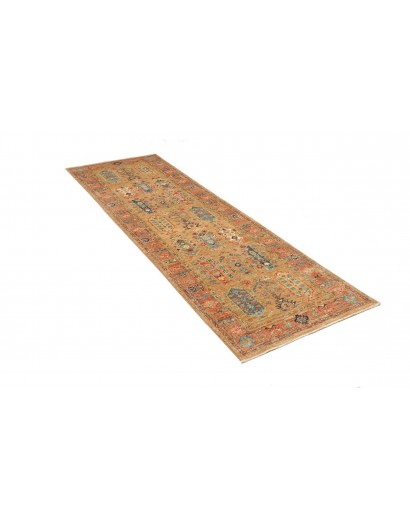 Tappeto Tribal Pakistan arancione 80x260
