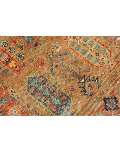 Tappeto Tribal Pakistan arancione 80x260