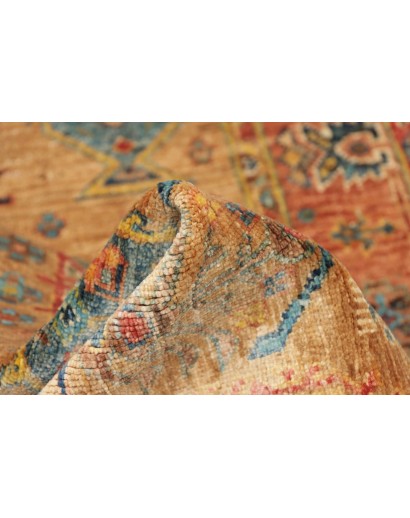 Tappeto Tribal Pakistan arancione 80x260