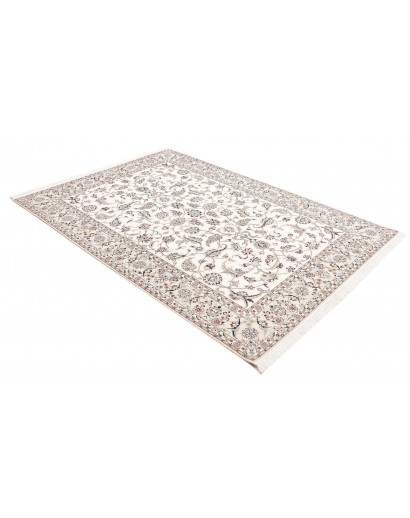 Tappeto Nain 6La Persia bianco grigio 160x235