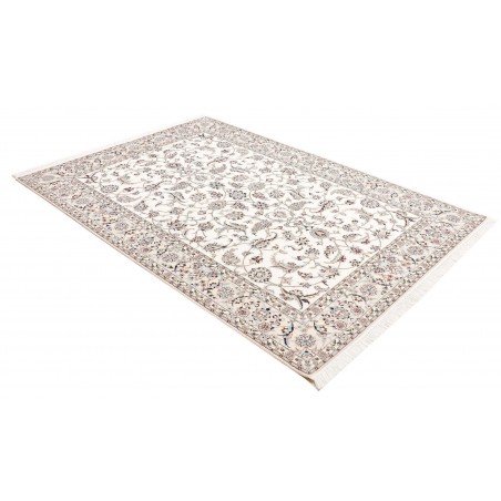 Tappeto Nain 6La Persia bianco grigio 160x235