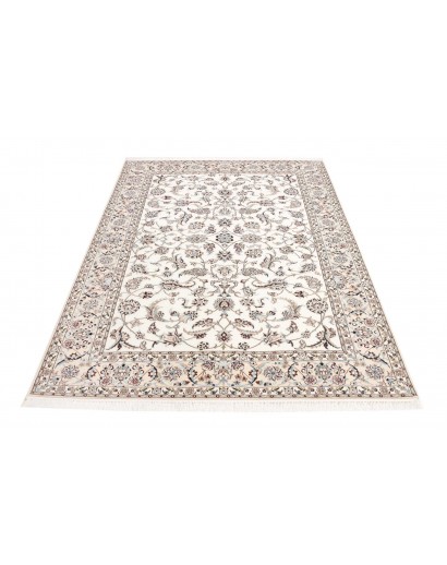 Tappeto Nain 6La Persia bianco grigio 160x235