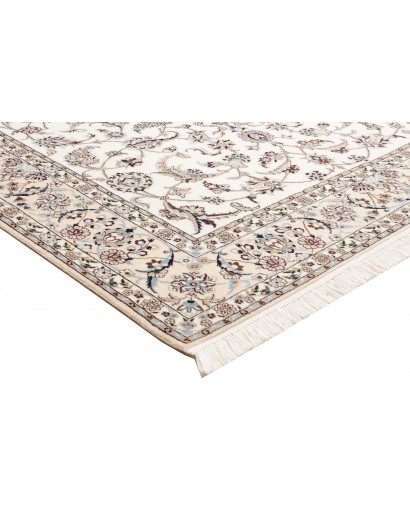 Tappeto Nain 6La Persia bianco grigio 160x235