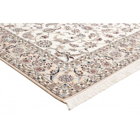Tappeto Nain 6La Persia bianco grigio 160x235