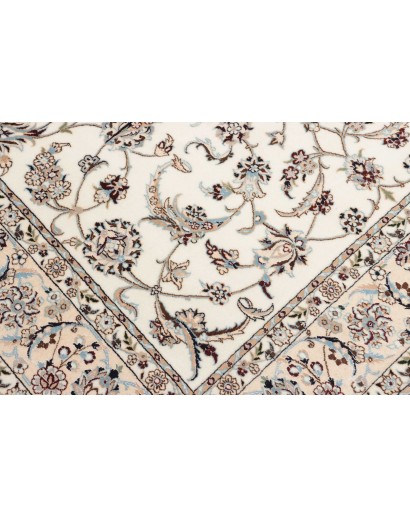 Tappeto Nain 6La Persia bianco grigio 160x235