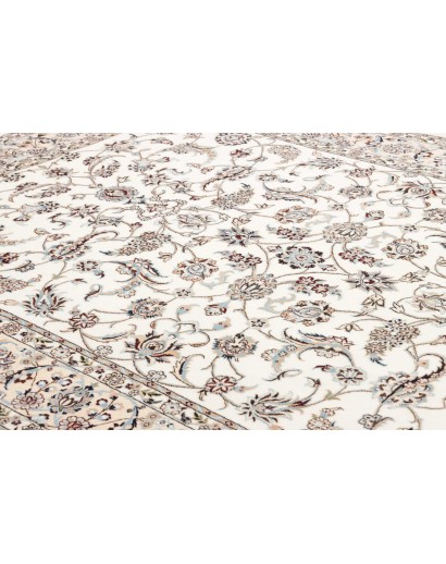 Tappeto Nain 6La Persia bianco grigio 160x235