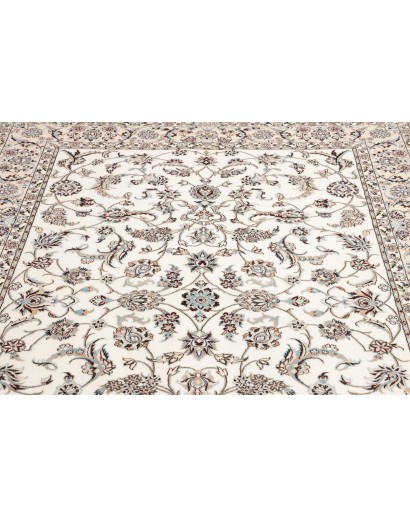Tappeto Nain 6La Persia bianco grigio 160x235