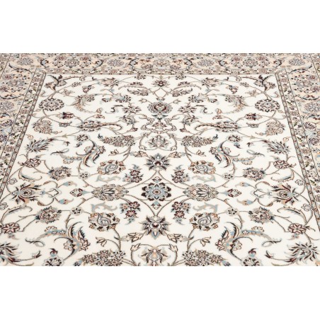 Tappeto Nain 6La Persia bianco grigio 160x235