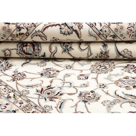 Tappeto Nain 6La Persia bianco grigio 160x235