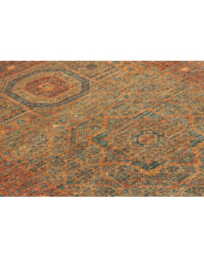 Tappeto Mamlouk Pakistan arancione bianco 100x158