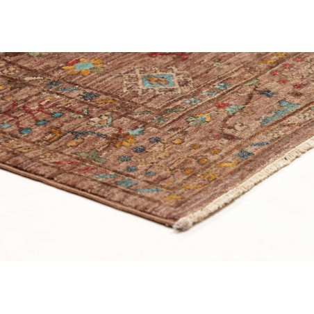 Tappeto Tribal Pakistan marrone bianco 102x150