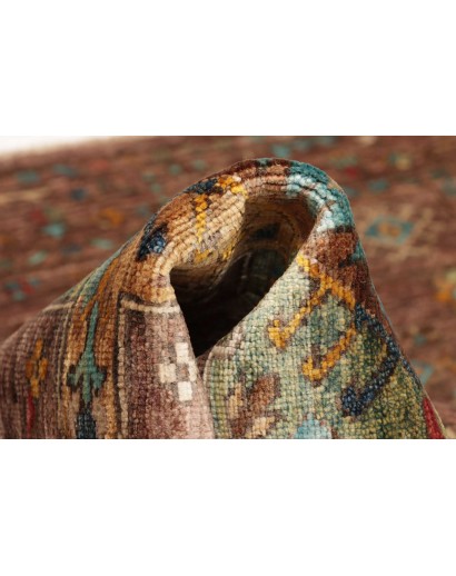 Tappeto Tribal Pakistan marrone bianco 102x150