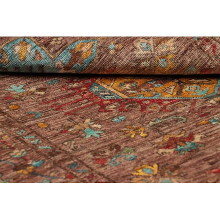 Tappeto Tribal Pakistan marrone bianco 102x150