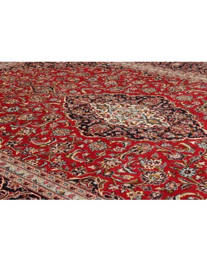 Tappeto Ardakan Persia marrone giallo 243x355