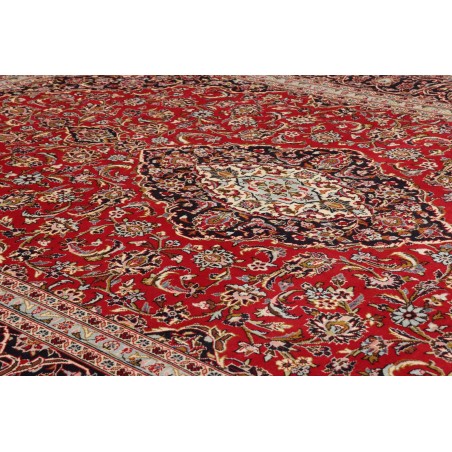 Tappeto Ardakan Persia marrone giallo 243x355