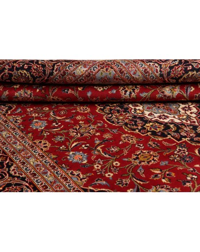 Tappeto Ardakan Persia marrone giallo 243x355