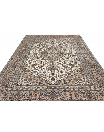 Tappeto Kashan Persia bianco 247x354