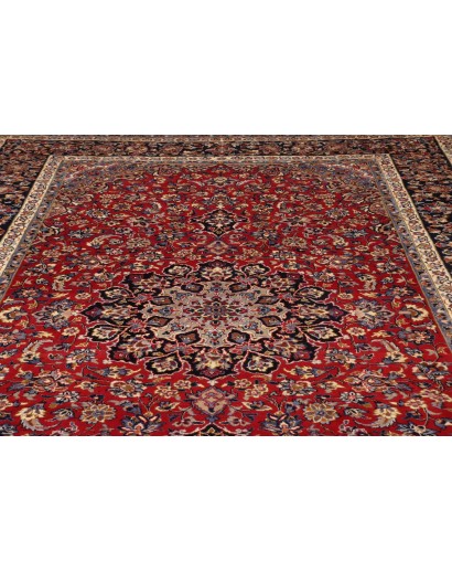 Tappeto Nadjafabad Persia bianco grigio 255x390