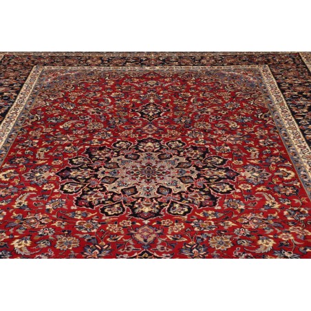 Tappeto Nadjafabad Persia bianco grigio 255x390