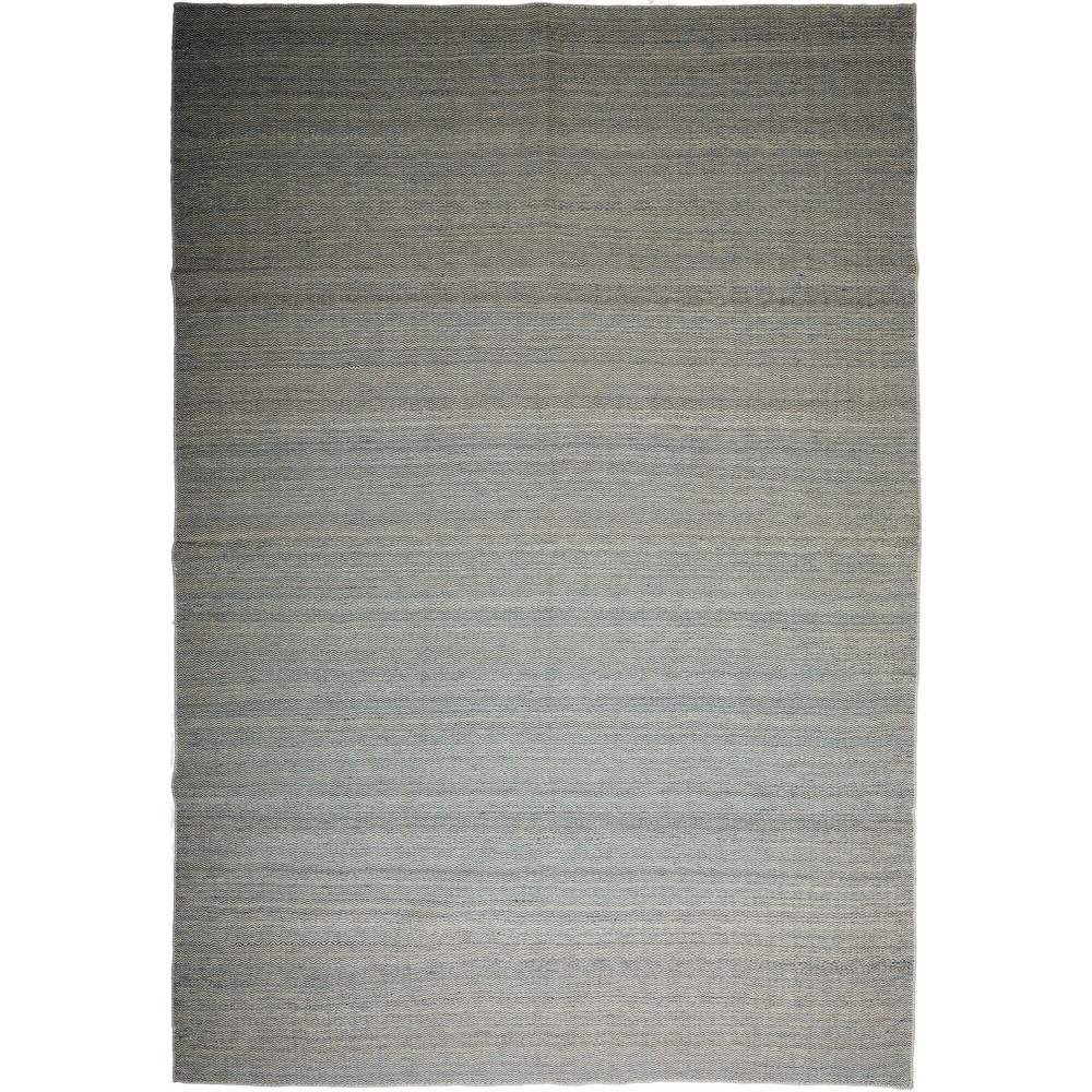 Tappeto Kilim Plain Persia bianco azzurro 253x369 Tappeto Kilim Plain Persia bianco azzurro 253x369