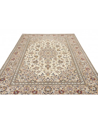 Tappeto Kashan Persia azzurro verde 190x298