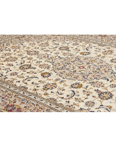 Tappeto Kashan Persia azzurro verde 190x298