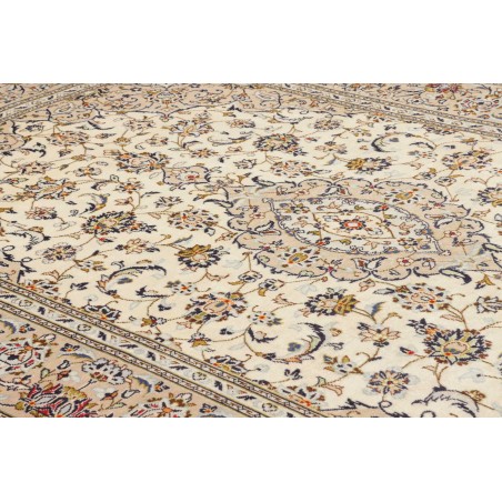 Tappeto Kashan Persia azzurro verde 190x298