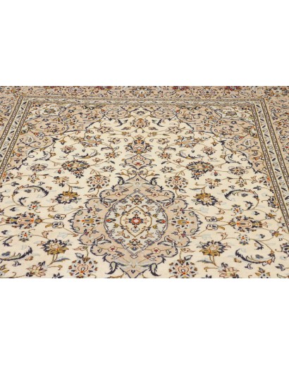 Tappeto Kashan Persia azzurro verde 190x298