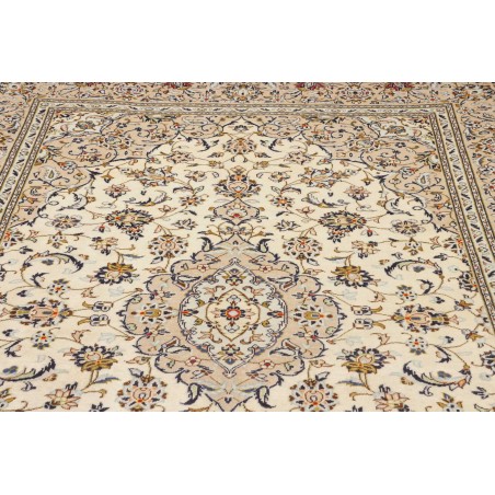 Tappeto Kashan Persia azzurro verde 190x298