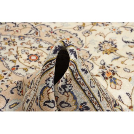 Tappeto Kashan Persia azzurro verde 190x298