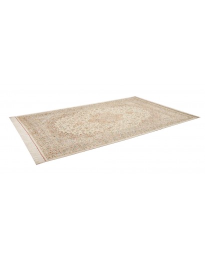 Tappeto Ghom seta Persia marrone 193x298