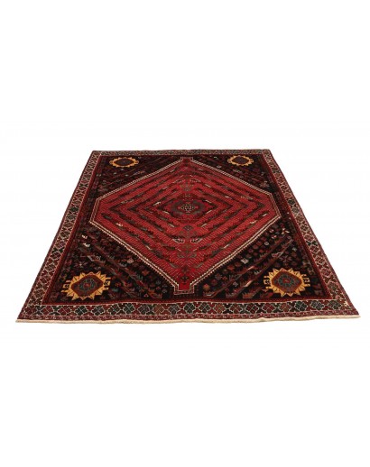 Tappeto Shiraz Persia grigio marrone 177x240